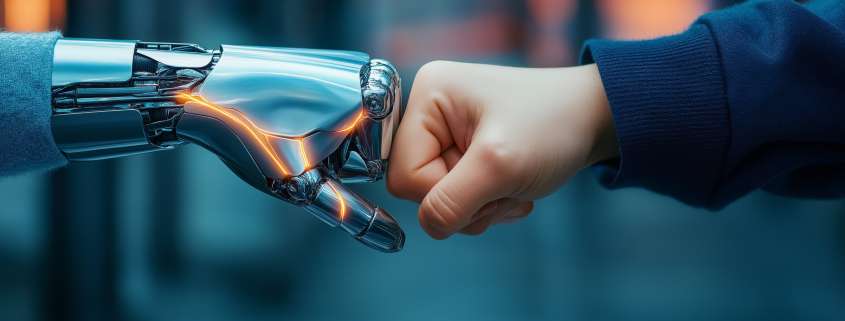 bitKode AI bot linking with a human employee